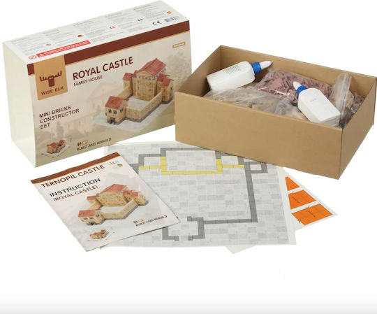 Wiseelk Wooden Construction Toy Royal Castle