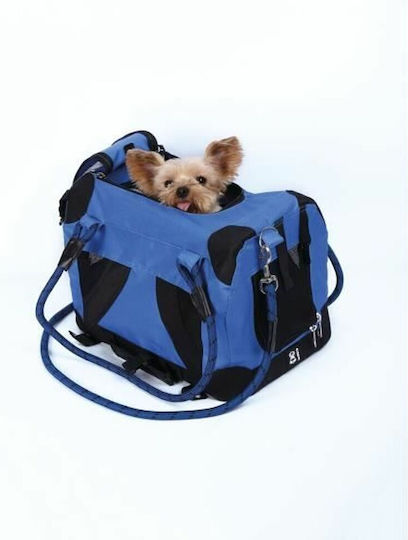 M-Pets Dog Carrying Blue Shoulder Bag for 4.5kg Pets L41xW28xH28cm