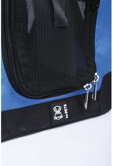 M-Pets Dog Carrying Blue Shoulder Bag for 4.5kg Pets L41xW28xH28cm