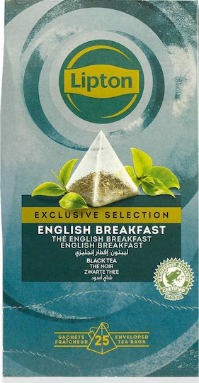 Lipton Τσάι Lipton Πυραμίδες Exclusive Selection English Breakfast 25 Φακελάκια