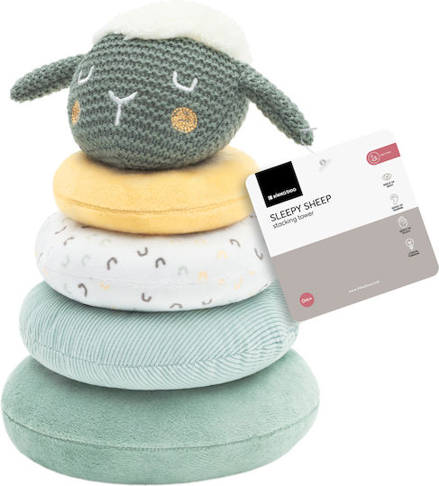 Kikka Boo Stacking Toy Sleepy Sheep made of Fabric for 0++ Months