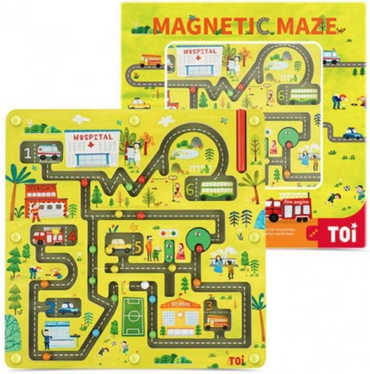Toi-Toys Λαβύρινθος Μαγνητικός Λαβύρινθος από Ξύλο για 36+ Μηνών