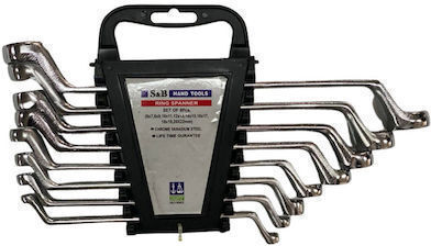 Sellier & Bellot Set de 8 Simple Chei poligonale