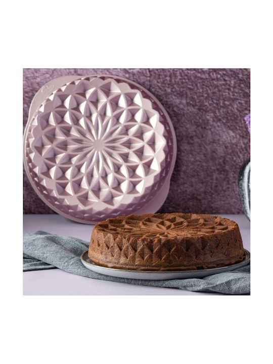 Dr. Oetker Formă de Patiserie pentru Chec Rotund din Aluminiu 26x26x5.5buc 1buc