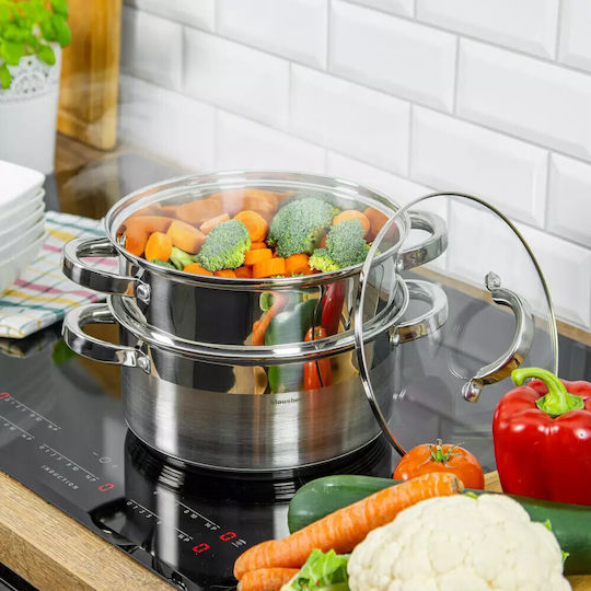 Klausberg Deep Stainless Steel Pot 5lt / 24cm