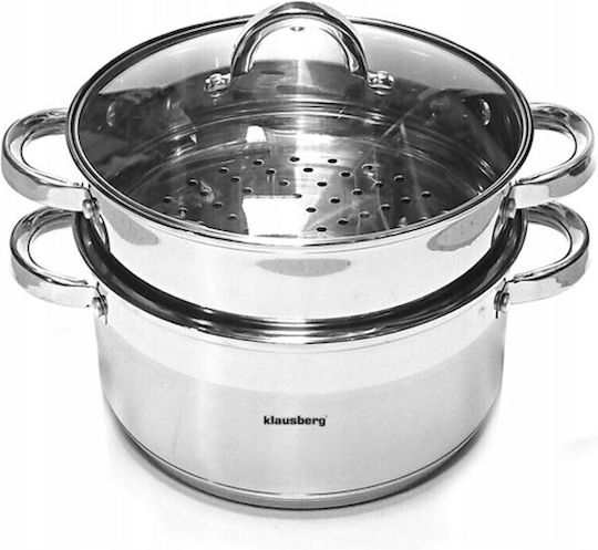 Klausberg Deep Stainless Steel Pot 5lt / 24cm