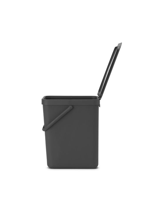 Brabantia Sort Waste Bin 25lt Gray