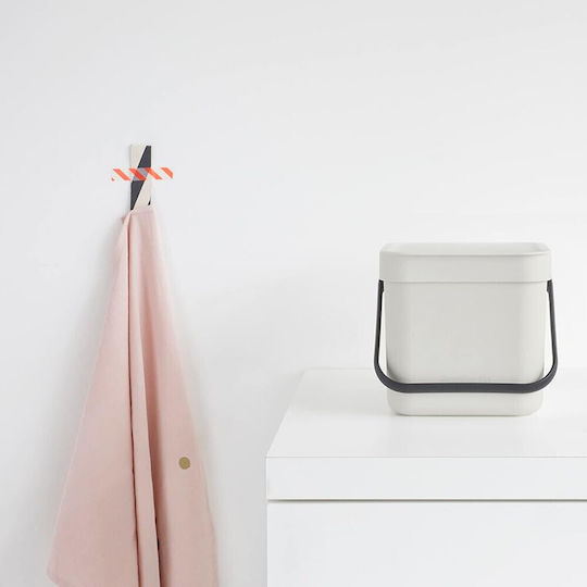 Brabantia Brabantia Mülleimer Sort & Go Kunststoff Hellgrau 6lt
