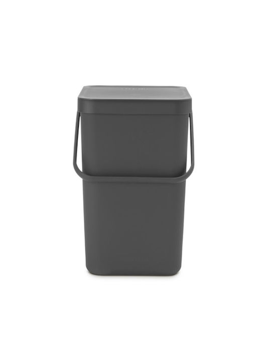 Brabantia Sort Waste Bin 25lt Gray