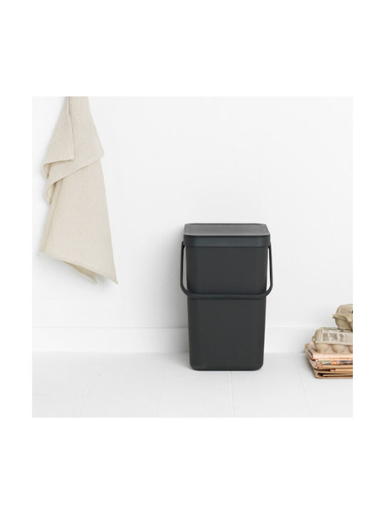 Brabantia Sort Waste Bin 25lt Gray