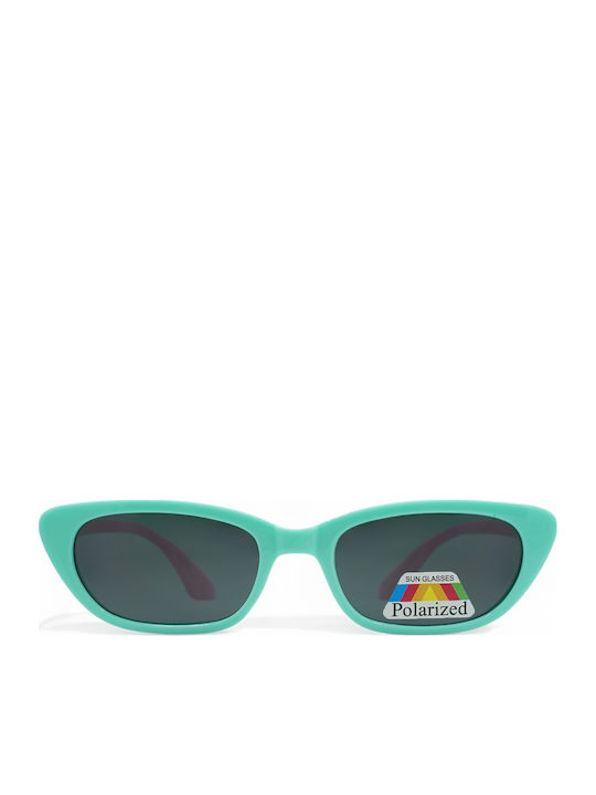 Optosquad Kids Sunglasses with Polarized Turquoise Lenses