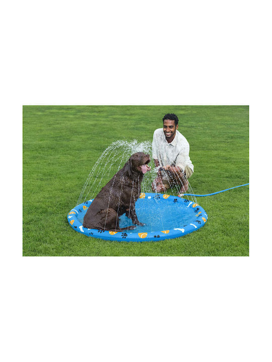 Covoraș Gonflabil cu Apă pentru Distracția Animalelor de Companie 147cm Bestway 52699