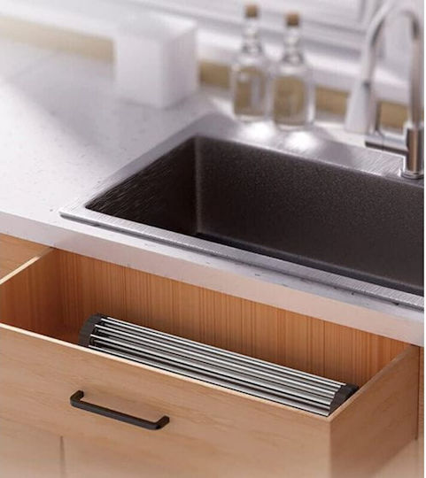 KING Hoff Spülbeckenrost Inox Graugrün 45x32cm