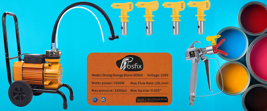Rosfix Αερογράφος mit Behälter Elektrische Gitarren