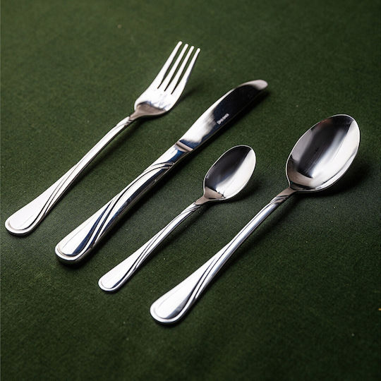 KING Hoff Besteckset Silber 72Stück