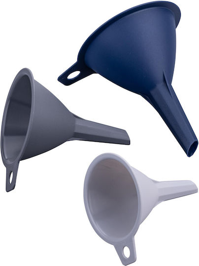 Σετ 3 Χωνιά Tasty Ocean Blue 678403 3 Μεγέθη Πλαστικό Πολύχρωμο