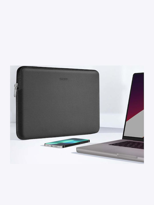 Wiwu Ultra Thin Zero Husă Macbook Pro 16" Laptop Căptușeală Antisoc Neagră