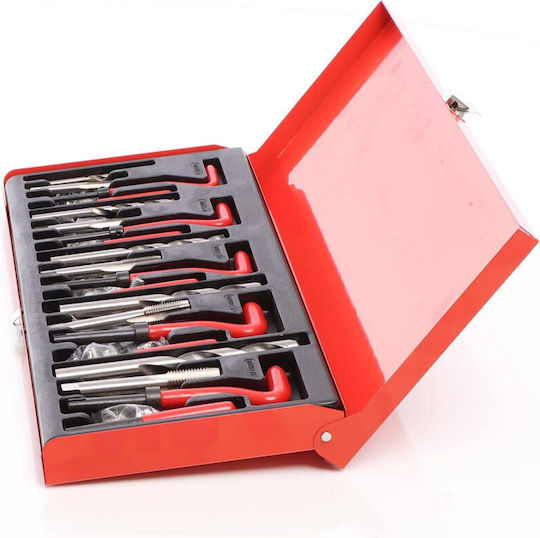 Thread Repair Kit M5 M6 M8 M10 M12 131 Pieces W17605-5