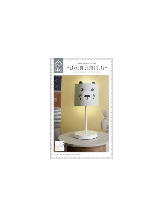 The Home Deco Factory Kinder Nachttischlampe Gray 16εκ.