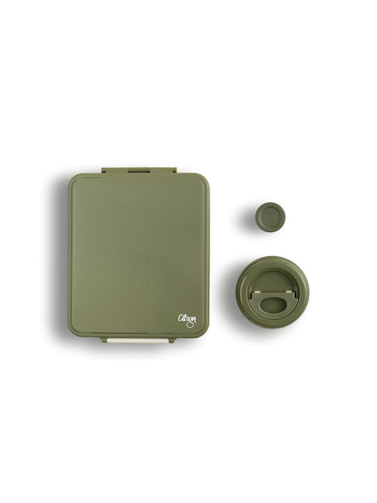 Citron Lunchbox Isolierte Lunchbox Kunststoff Gelb 1900ml 1Stück
