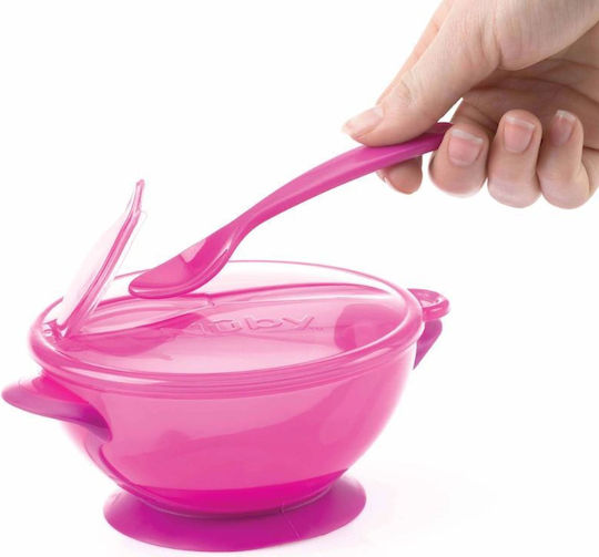 Nuby Kinder-Schüssel aus Kunststoff Rosa
