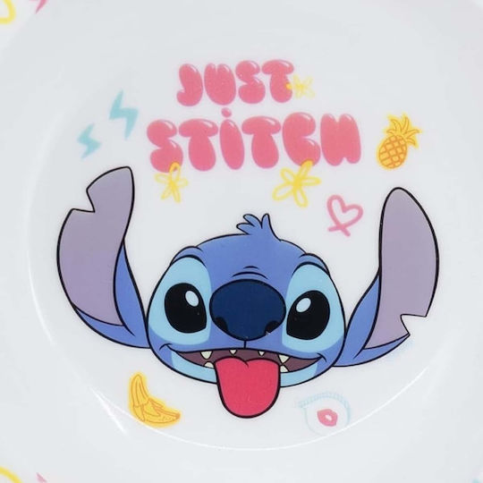 Disney Παιδικό Μπωλ Φαγητού Palms Collection από Πλαστικό Λευκό