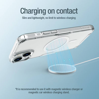 Nillkin Nature Pro Magnetic Задна корица Силикон Прозрачен (iPhone 15) 111264