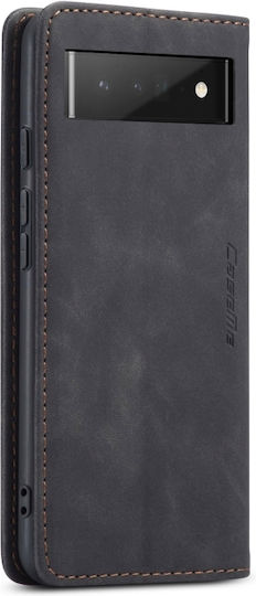 Caseme Wallet Synthetic Leather Black (Google Pixel 6 Pro)