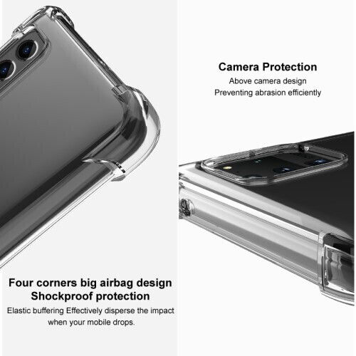 Imak Shockproof Back Cover Σιλικόνης Διάφανο (Poco X3 GT)