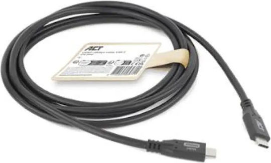 Act Ac7422 Cablu USB-C M La USB-C M 1m 240W Negru