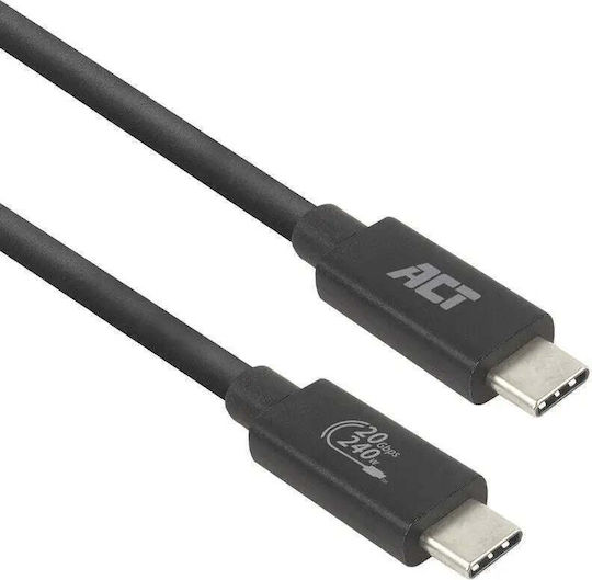 Act Cable USB-C USB-C 2 m USB4 20Gbps 240W USB-IF Certified