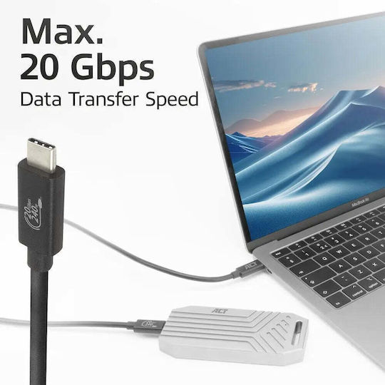 Act Cable USB-C USB-C 2 m USB4 20Gbps 240W USB-IF Certified