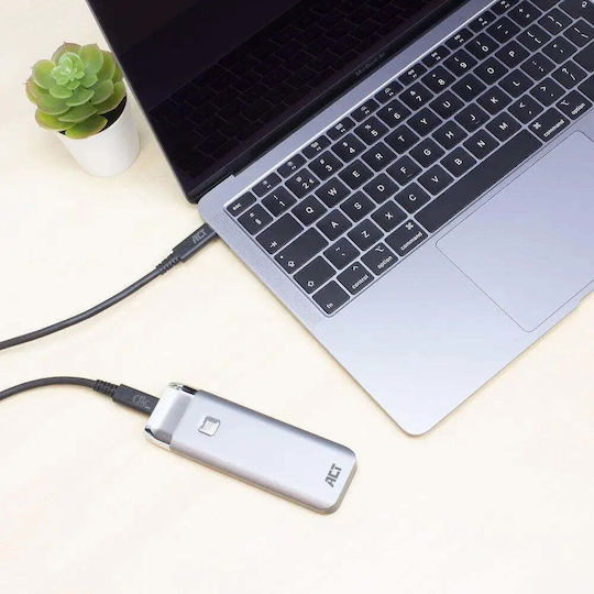 Act USB-C Кабел USB-C Към USB-C 0.8 М USB4 40Gbps 240W USB-IF Сертифициран