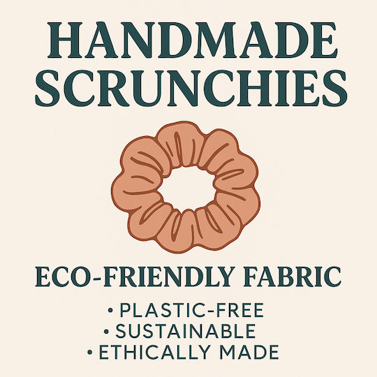 Elastic de Păr Handmade Scrunchies Roșu Negru Leopard