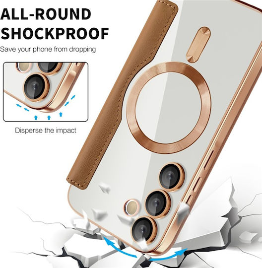 Techsuit Buchen Sie Silikon Braun (Galaxy A35)