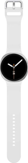 Samsung Galaxy Watch8 Aluminium 44mm Waterproof with Heart Rate Monitor (Silver)