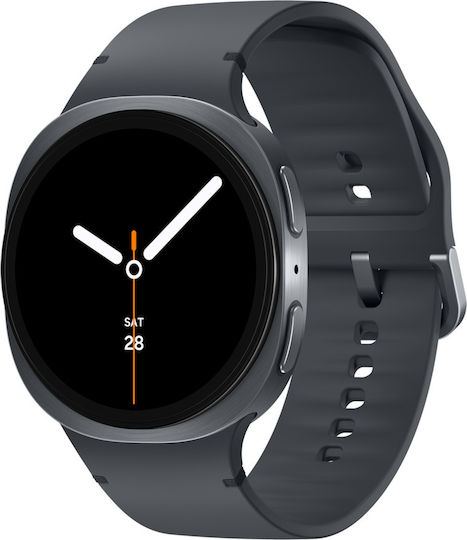 Samsung Galaxy Watch8 Aluminium 44mm Waterproof with eSIM and Heart Rate Monitor (Dark Gray)
