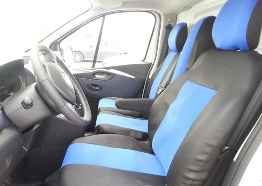 Комплект Калъфи За Предни Седалки 2+1 Opel Vivaro Renault Trafic 2014+