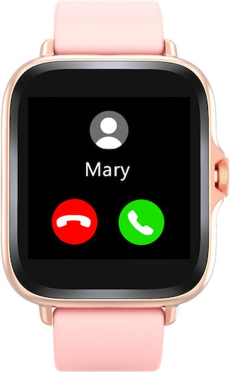 Denver SW-156 Smartwatch με Παλμογράφο (Ροζ)