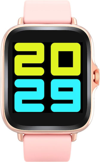 Denver SW-156 Smartwatch με Παλμογράφο (Ροζ)