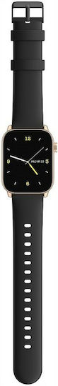 Oromed Fit 6 Smartwatch με Παλμογράφο (Χρυσό)