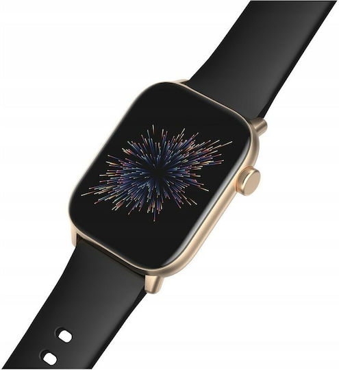 Oromed Fit 6 Smartwatch με Παλμογράφο (Χρυσό)
