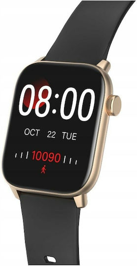 Oromed Fit 6 Smartwatch με Παλμογράφο (Χρυσό)