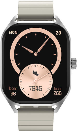 Aluminiu Smartwatch (Argintiu)