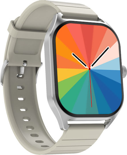 Aluminiu Smartwatch (Argintiu)