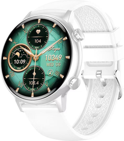 CharmFiT Aluminiu Smartwatch (Argintiu)