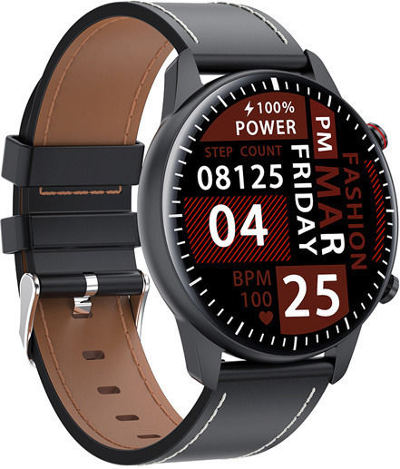 Ultra Aluminiu Smartwatch (Negru)