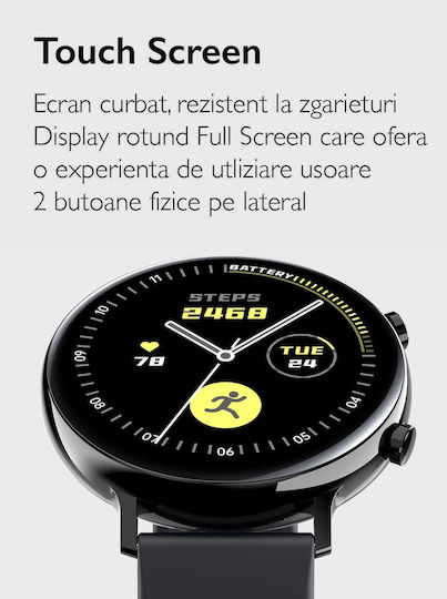 Watchfit Aluminiu (Negru)