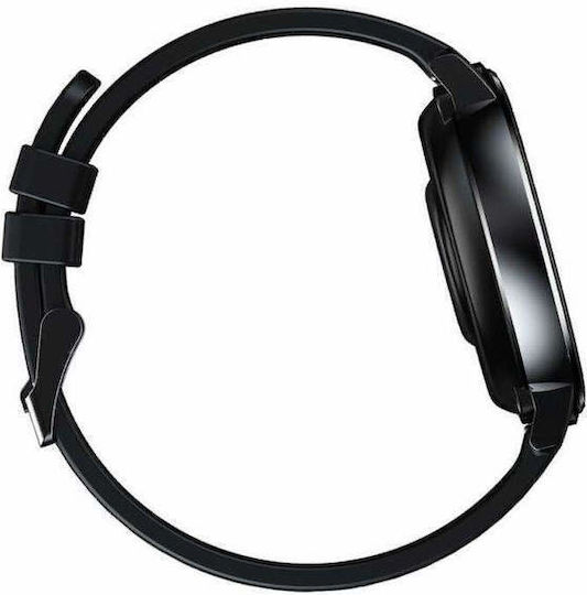 GrandFiT PRO Алуминий Смартчасовник с Пулсомер (Черен)