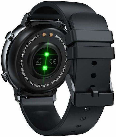 GrandFiT PRO Алуминий Смартчасовник с Пулсомер (Черен)